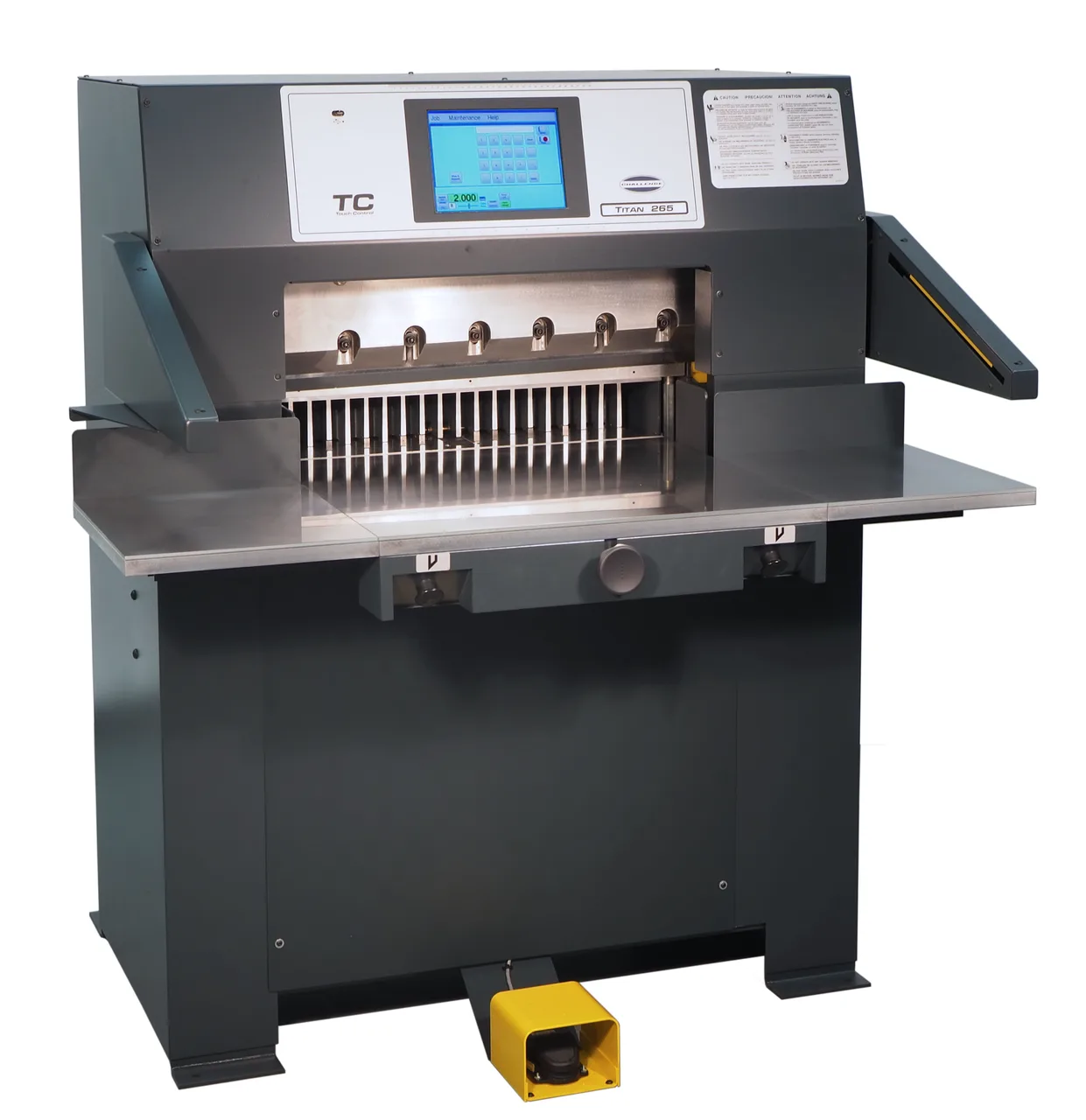 Challenge Titan 265 TC Programmable Paper Cutter