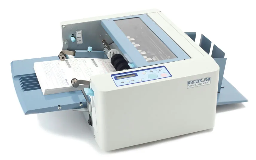 Duplo V-590 Sheet Cutter