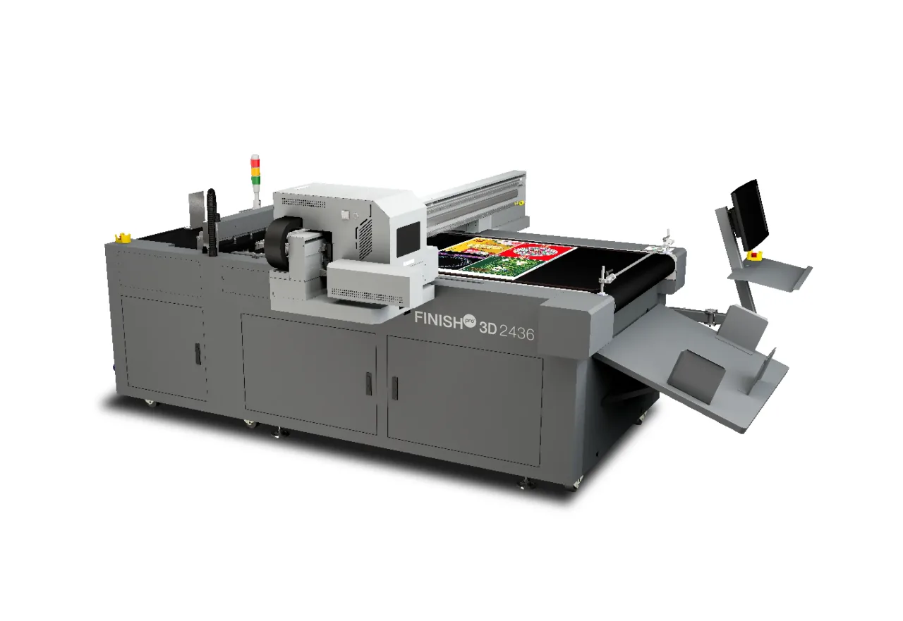 Skandacor FINISHpro 3D 2436 Large-Format Spot UV Printer