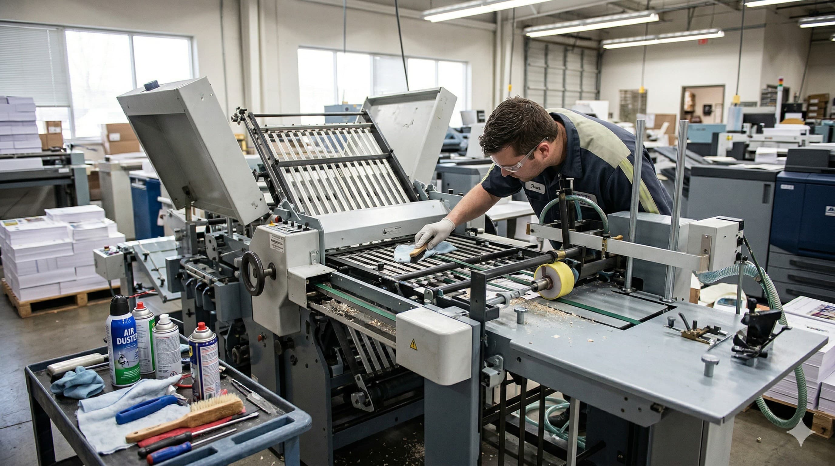 Preventive Maintenance Checklist for Print Finishing Equipment