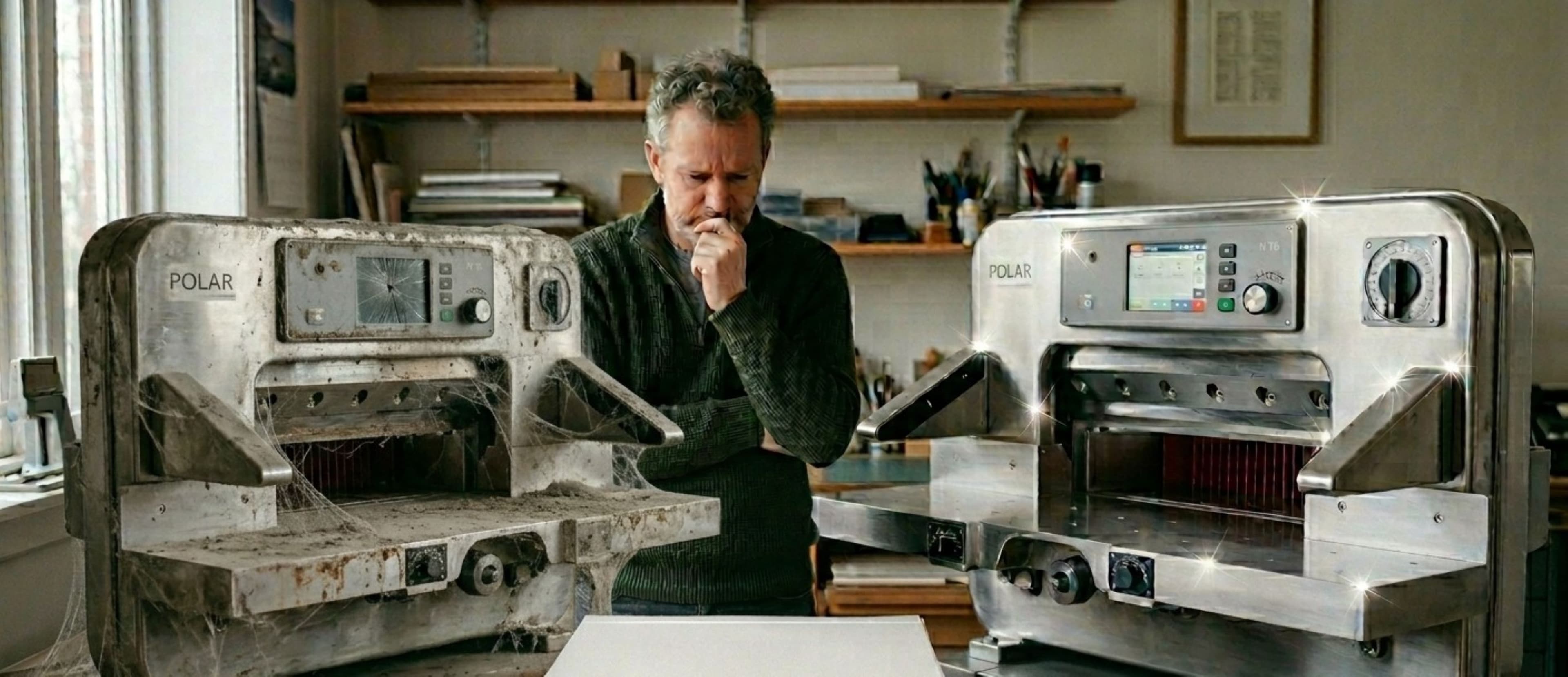 Used vs. New Print Finishing Equipment: A Practical Buyer's Guide