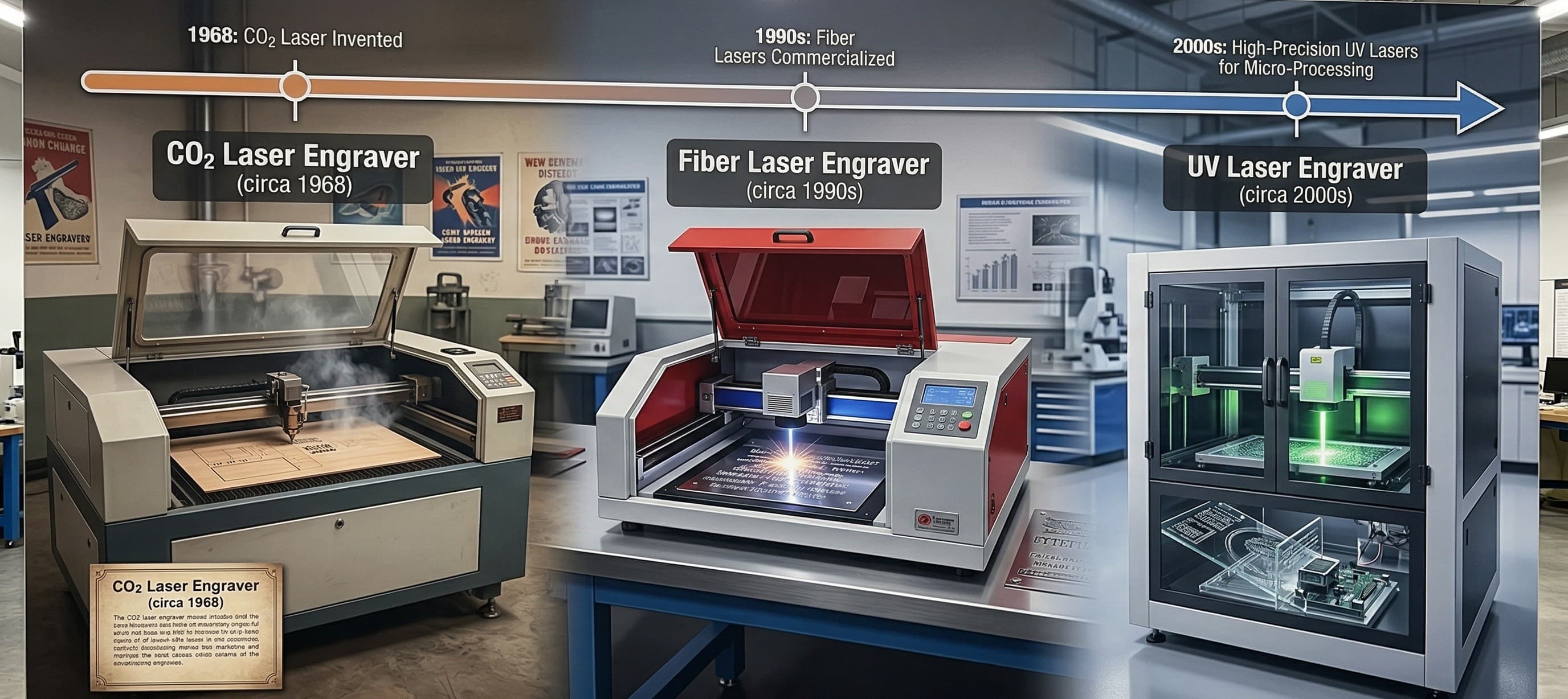 A Complete History & Guide to Laser Engraving and Marking Technologies